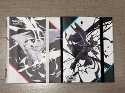 Pokemon Black Bolt & White Flare Binders Set No Cards TCG Scarlet Violet 1 Of Ea - Image 1
