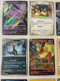 🔥🔥Eevee & Eeveelution 9 pokemon card lot🔥🔥 - Image 2
