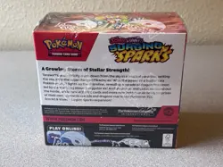 Surging Sparks Booster Box Sealed 36 Packs With Protector + Pikachu Card - Image 4