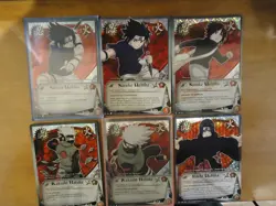 NARUTO CCG 6 CARD LOT - Image 1