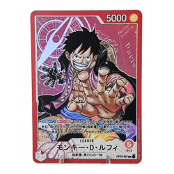 Luffy One Piece Doujin Card Goddess Stroy Waifu Custom Holo Foil textured - Image 1