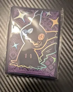 65 Ct Mimikyu Paldean Fates ETB Pokemon Card Sleeves New Sealed - Image 1