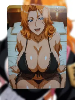 Rangiku Matsumoto Bleach Anime Waifu Sexy Goddess Doujin Hentai Lewd Card - Image 1