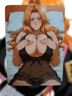 Rangiku Matsumoto Bleach Anime Waifu Sexy Goddess Doujin Hentai Lewd Card - Image 1