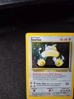 Pokemon TCG Snorlax Holo Rare Card 11/64 Jungle Unlimited LP/VLP - Image 3