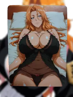Rangiku Matsumoto Bleach Anime Waifu Sexy Goddess Doujin Hentai Lewd Card - Image 1