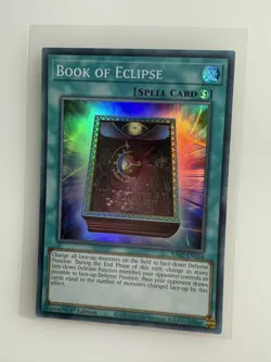 RA02-EN054 Book of Eclipse : Super Rare 1st Edition Mint YuGiOh Card - Near Mint - Image 1