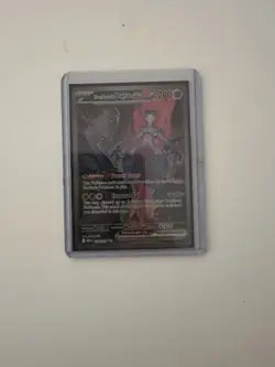 Pokemon TCG Destined Rivals Team Rockets Mewtwo EX Card 231/182 Full Art Rare - Image 1