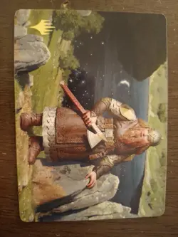 Mirrormere Guardian Stamped Art Card: Universes Beyond: the Lord of the Rings 12 - Image 1