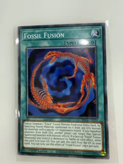 BLC1-EN134 Fossil Fusion : Common 1st Edition YuGiOh Card - Image 1