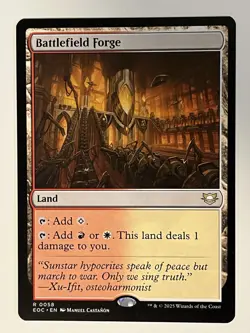 Battlefield Forge Commander: Edge of Eternities Non-Foil Regular MTG - Image 1