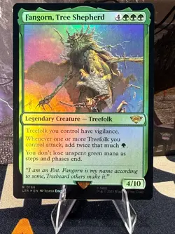 2023 MTG LOTR Fangorn, Tree Shepherd Foil #166 LTR - Image 1