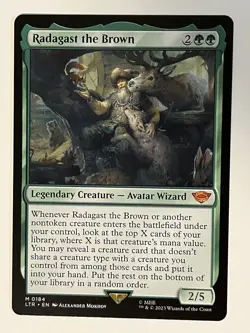 Radagast the Brown The Lord of the Rings Non-Foil Regular MTG - Image 1