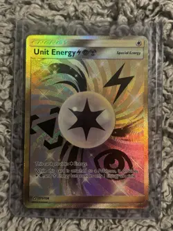 Pokemon Unit Energy Secret Rare - Sun & Moon 171/156 Mint/Near Mint - Image 1