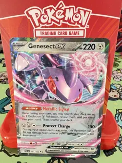 Pokemon Genesect EX 067/086 Black Bolt Double Rare Holo NM - Image 1