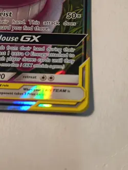 Gengar & Mimikyu GX Tag Team 53/181 Team Up Pokemon Sun & Moon - Image 3