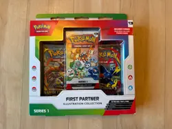 Pokemon First Partner Illustration Collection Series 1 - Brand New & Sealed - Image 1