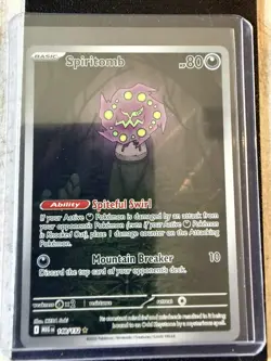 Spiritomb 148/132 Pokemon TCG Mega Evolution Illustration Rare English - Image 1