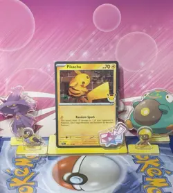 Pikachu 051/162 2026 Pokemon Day Promo Cosmos Swirl Holo Pokemon Tcg Nm-Mt - Image 1