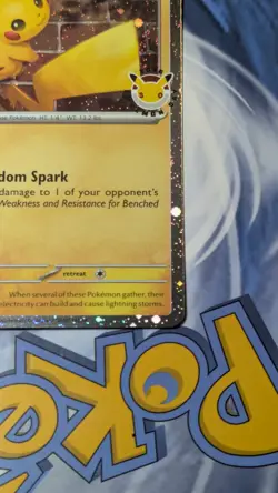 Pikachu 051/162 2026 Pokemon Day Promo Cosmos Swirl Holo Pokemon Tcg Nm-Mt - Image 5