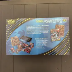 Pokemon TCG Mega Phantasmal Flames Mega Charizard Ex UPC Factory Sealed - Image 3