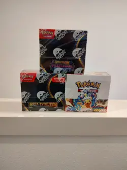 Pokemon Booster Box BUNDLE: Phantasmal Flames/ME01/Surging Sparks - Image 2