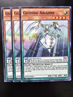 Guiding Ariadne Super Rare BOSH-EN036 Unlimited Edition x3 - Image 1
