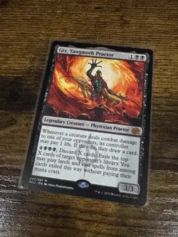 MTG - GIX, YAWGMOTH PRAETOR - Brothers' War - Magic the Gathering (2022 #95) - Image 3