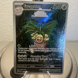 Pokemon Exeggutor TCG Holo Card 135/132 Mega Evolution Series - Image 1