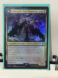 Ultimecia, Time Sorceress // Ultimecia, Omnipotent - FIN #247 | FOIL | NM | MTG - Image 1