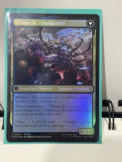 Ultimecia, Time Sorceress // Ultimecia, Omnipotent - FIN #247 | FOIL | NM | MTG - Image 2