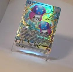 Zen-Oh FB09-031 Alternate Art Dual Evolution Dragon Ball Card English Fusion - Image 2