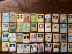 500 NM Pokemon Card Lot (Gym Hero, Jungle, Fossil, 1st ed. Etc.), Cards - Image 1