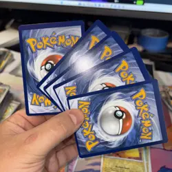 Pokemon Miscut Error Lot Of 5 Cards Alignment Dot / Offcenter / Miscut - Image 2