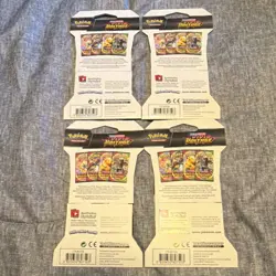 Pokemon TCG Vivid Voltage Booster 4 Packs 10 Cards Pikachu Celebi English - Image 2