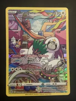 Oranguru TG12/TG30 SWSH09: Brilliant Stars Holo Rare Pokemon Card TCG NM - Image 1