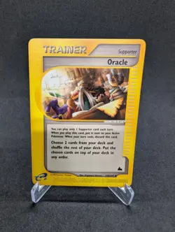 Oracle 138/144 Skyridge Uncommon English Pokemon Card NM/VLP - Image 1