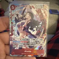 Bandai One Piece Alvida Character Card OP15-003 Foil 6000 Power - Image 1