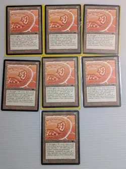 Tablet of Epityr x7 - MTG Antiquities (1994) Lot - VINTAGE Common - NM/Mint - Image 1