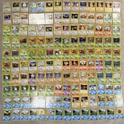 Vintage Pokemon Card Lot 382 Cards 1999-2000 4 Holos 2 Dragonite Promos + Energy - Image 1
