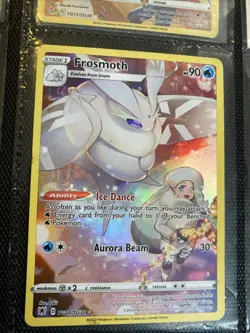 Pokemon Card TCG Frosmoth TG04/TG30 Astral Radiance Trainer Gallery Holo Rare NM - Image 1