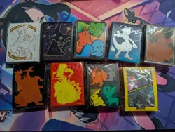 Pokemon Assorted Packs Of Card Sleeves, Lot Of 9 - Image 1