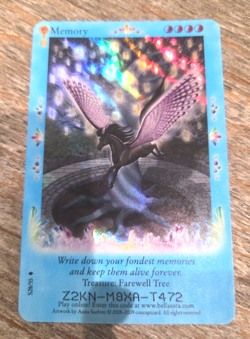 Bella Sara Rare Foil Memory Card S28/55 Treasures - Image 1