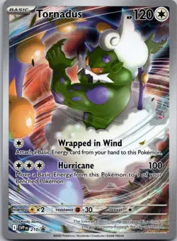 Tornadus SV: Scarlet & Violet Promo Cards 210 NM - Image 1