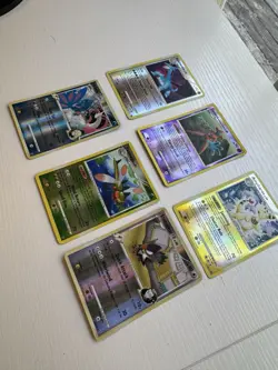 Pokemon TCG 6 Card Lot Salamence Deoxys Ampharos Milotic Yanmega - Image 4