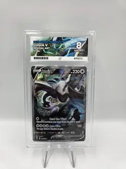 ACE 8 - Lugia V Alt Art Silver Tempest 186/195 Pokemon Card - NOT PSA - Image 1