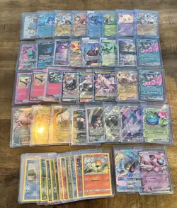 47x Pokemon Cards Sammlung Lot Set EX V GX Promo Rare Mewto Bisasam Nidoking - Image 1