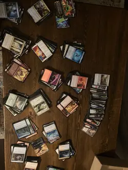 MTG Recent Sets Bulk Lot 300+ Cards NM has Common & Uncommon & Rares has Dupes - Image 1