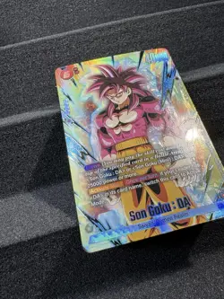 Bandai Dragon Ball Super Card Game Son Goku DA FB07-010 Super Rare* Foil - Image 3