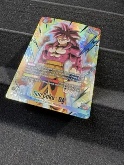 Bandai Dragon Ball Super Card Game Son Goku DA FB07-010 Super Rare* Foil - Image 4